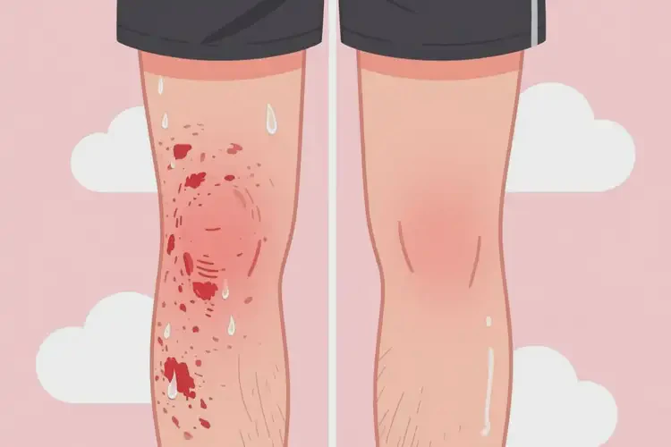 男生大腿上偶尔起湿疹可不可以根治(图1)