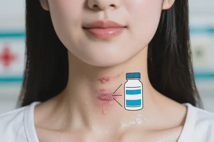 女生脖子有湿疹可不可以根治(图1)