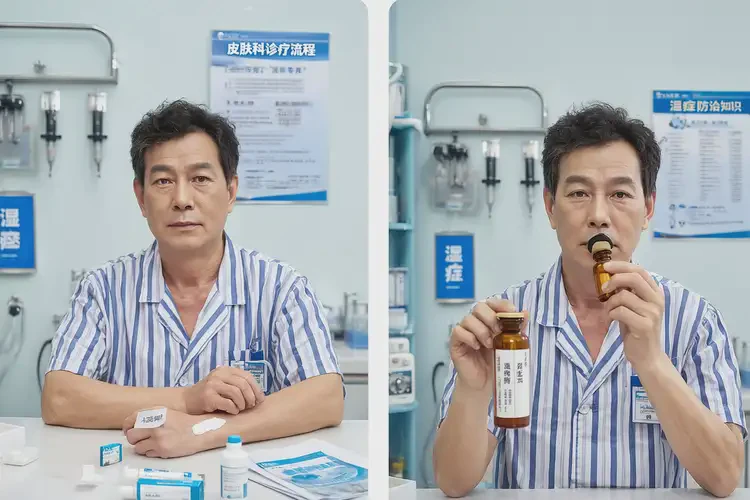 男人全身经常起湿疹能够彻底治愈吗(图1)