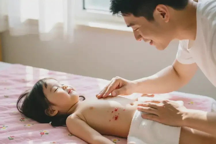 孩子肚子上出现湿疹可不可以根治(图2)