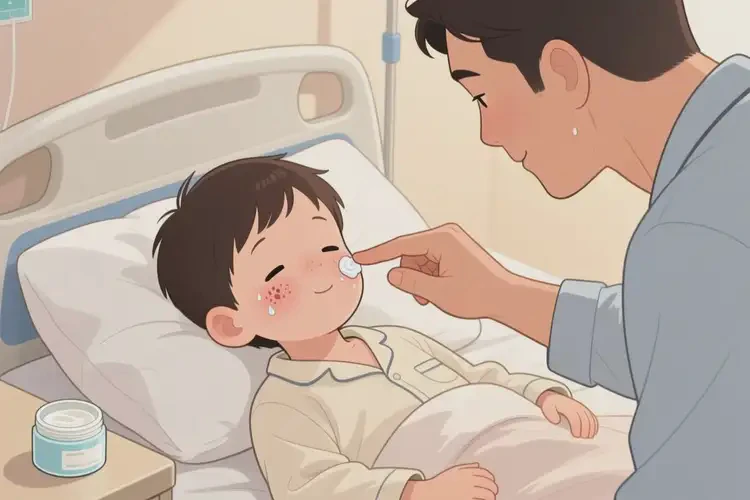 儿童身上出湿疹可不可以根治(图2)