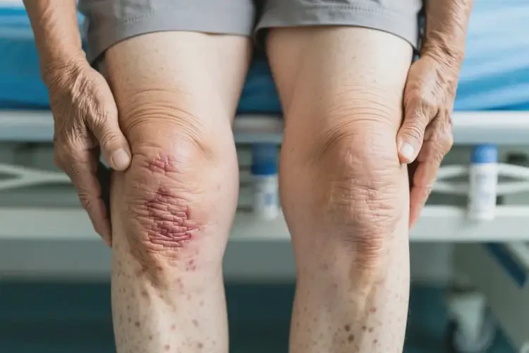 老年人大腿出现湿疹可不可以彻底自愈(图3)