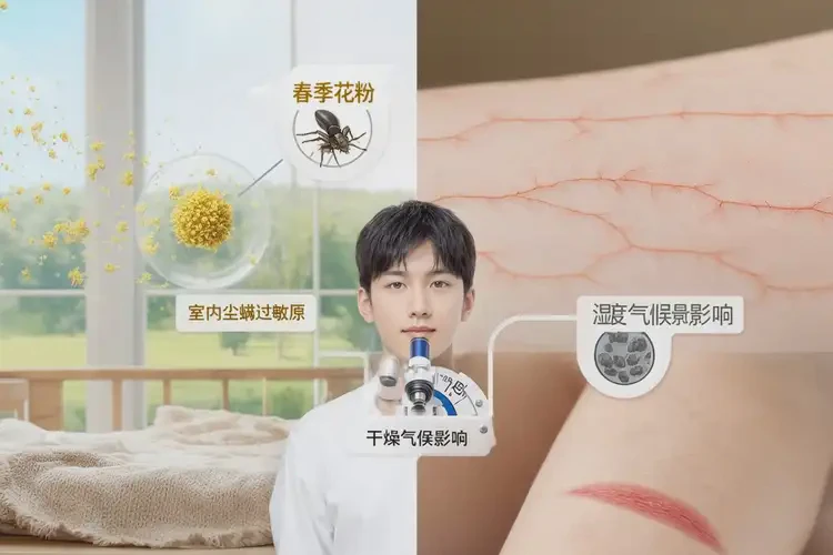 女人四肢出现湿疹不管它会自己自愈吗(图2)