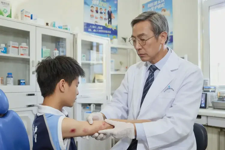 中学生脖子上经常起湿疹能彻底自愈吗(图3)