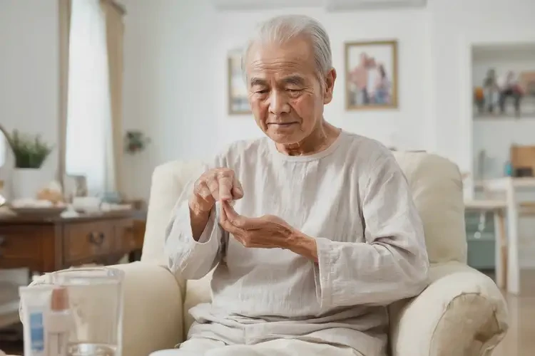 高龄老人小腿上出湿疹能不能彻底自愈(图1)