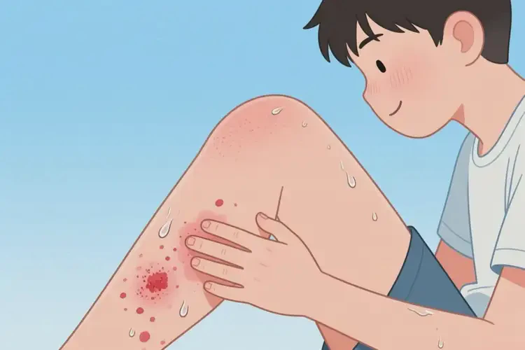 男生小腿有湿疹可不可以根治(图2)