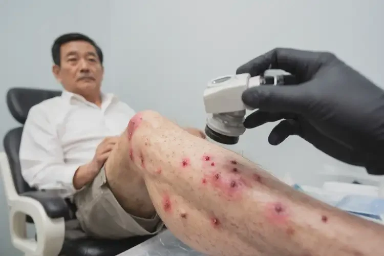 男人大腿上起湿疹不管它会自己自愈吗(图4)