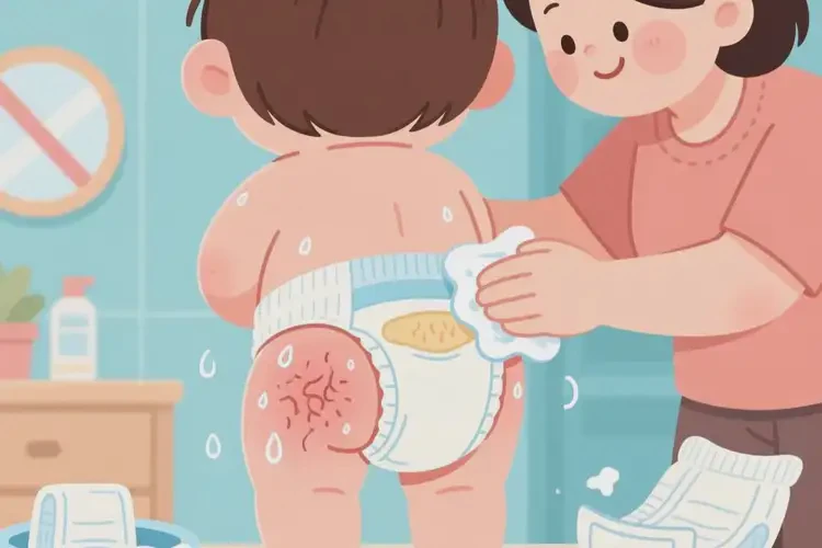 儿童屁股出湿疹可不可以根治(图1)
