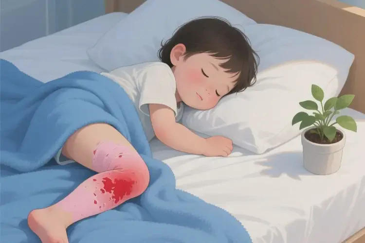 儿童大腿偶尔长湿疹能靠自己自愈吗(图3)