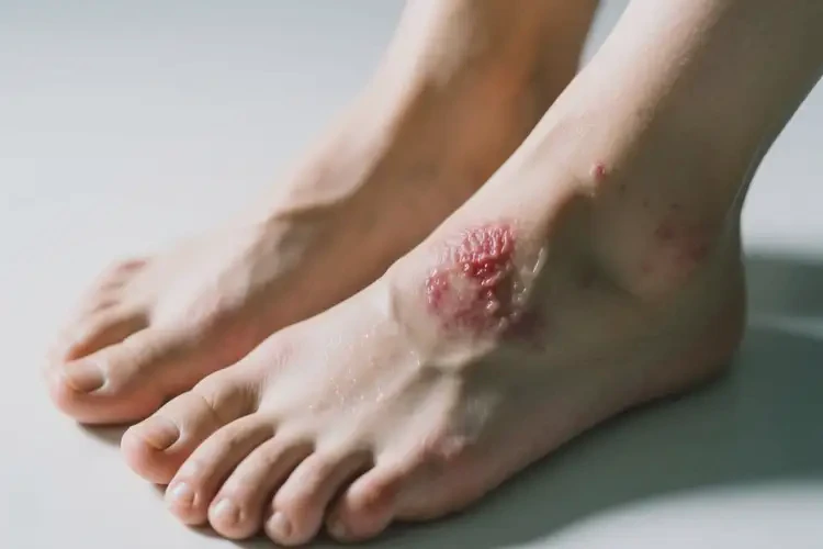 女生脚上出现湿疹可不可以根治(图3)