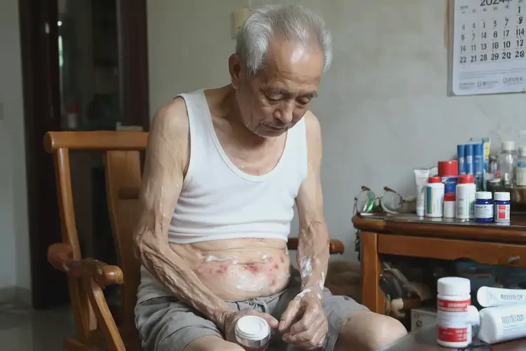高龄老人肚子上经常长湿疹能不能根治(图3)