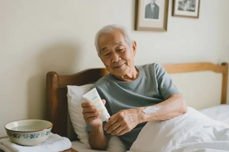 高龄老人身上起湿疹能不能根治(图1)