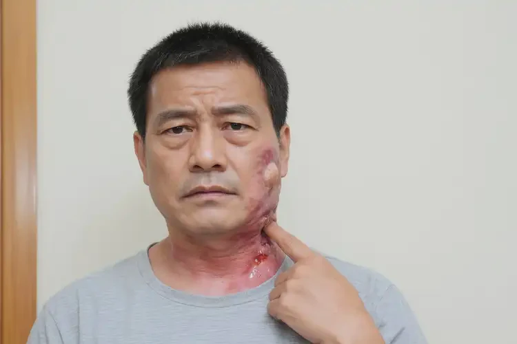 男生脖子上有湿疹可以彻底自愈吗(图2)