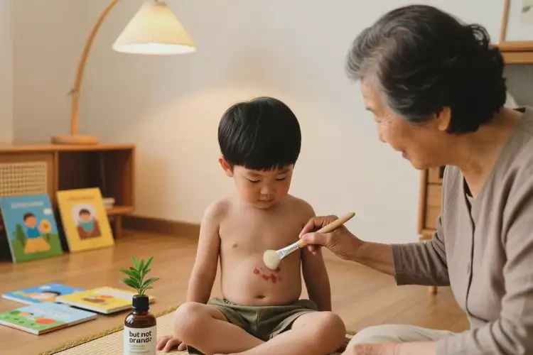 孩子肚子上出现湿疹可不可以根治(图1)