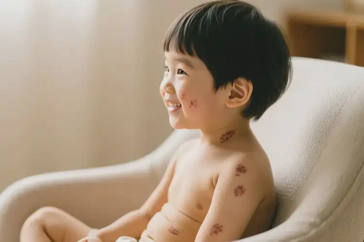 孩子脖子上偶尔起湿疹可不可以根治(图3)