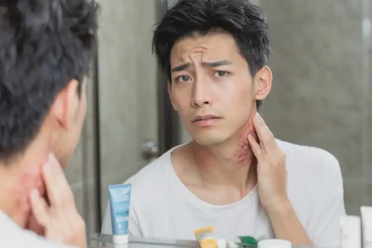 男生脖子上有湿疹可以彻底自愈吗(图4)