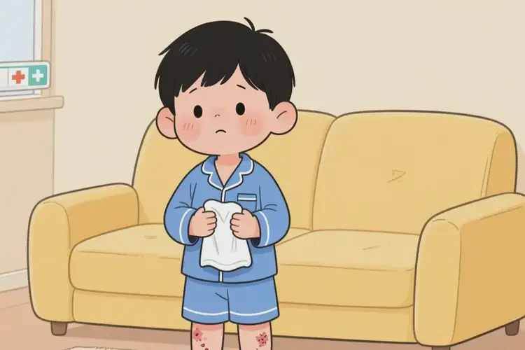 少儿四肢有湿疹不管它会自己自愈吗(图3)