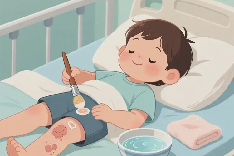 孩子大腿上经常长湿疹可不可以根治(图2)