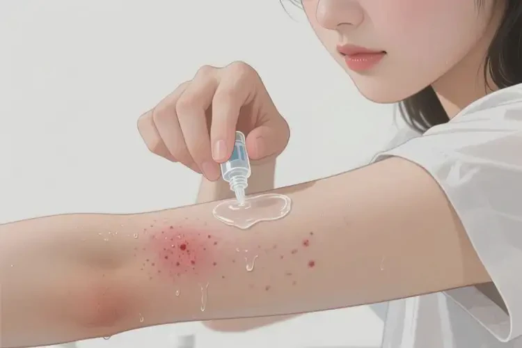 女生手臂起湿疹能够彻底治愈吗(图2)