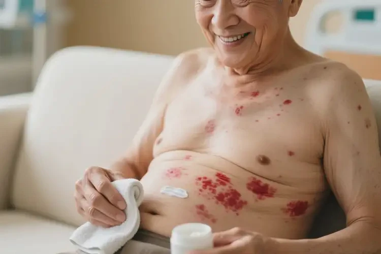 高龄老人肚子上容易起湿疹能不能根治(图4)