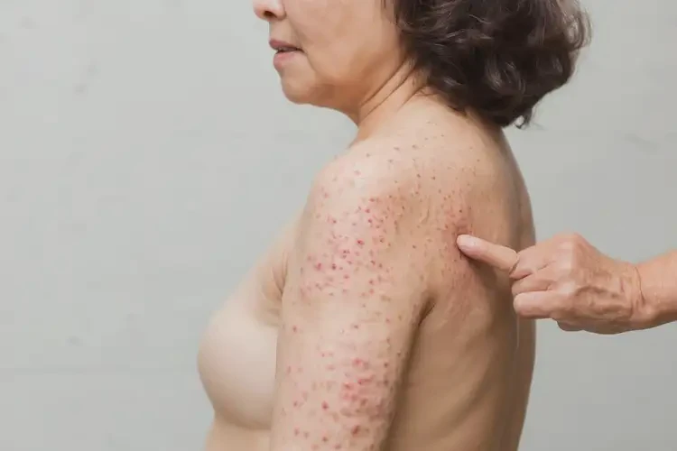 女性屁股出现湿疹不管它会自己好吗(图4)