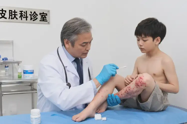 儿童小腿出现湿疹可不可以根治(图3)
