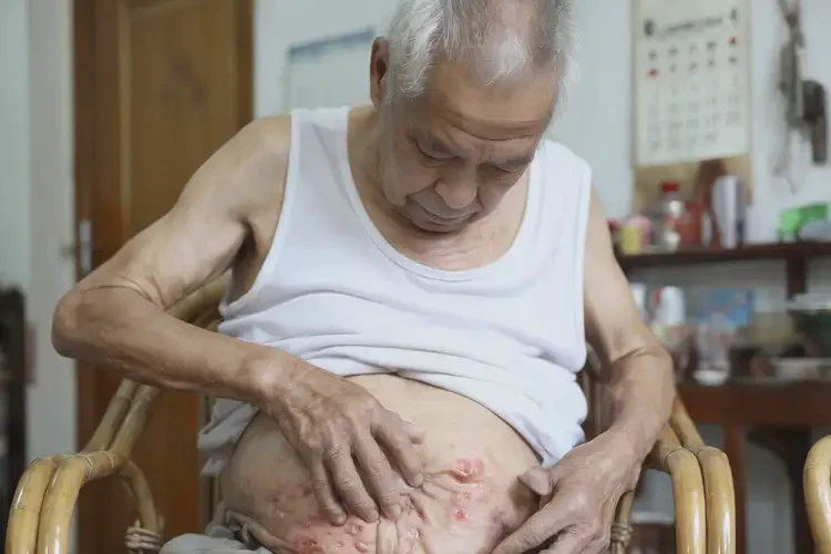 高龄老人肚子上经常长湿疹能不能根治(图4)