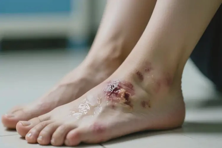 女生脚上出现湿疹可不可以根治(图2)