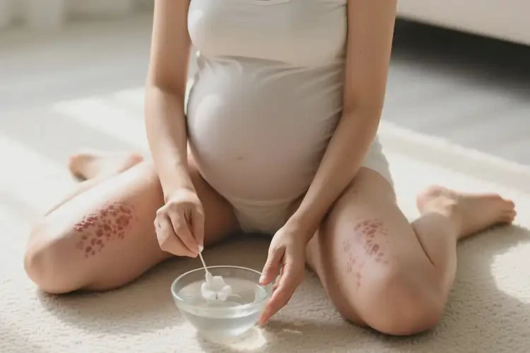 产妇四肢有湿疹不管它会自己痊愈吗(图2)