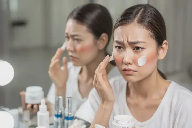 女人面部经常长湿疹不管它会自己好吗(图4)