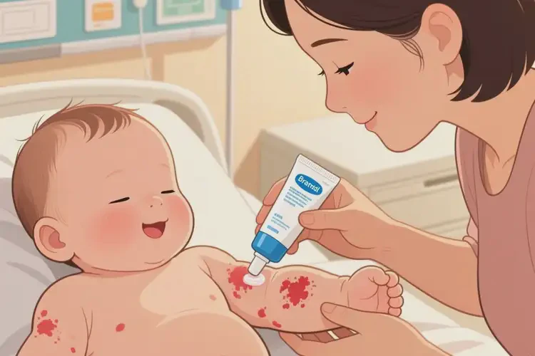 婴幼儿手臂出湿疹可不可以彻底自愈(图4)