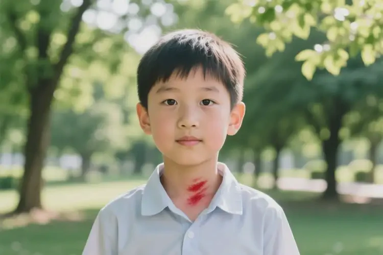 中学生脖子容易长湿疹能靠自己自愈吗(图2)