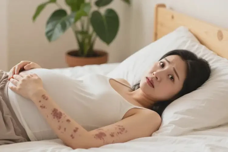 产妇四肢有湿疹不管它会自己痊愈吗(图1)