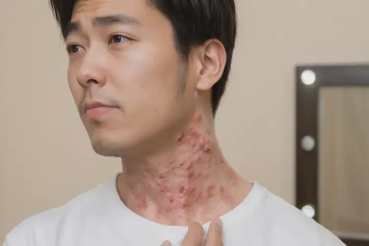 男生脖子上有湿疹可以彻底自愈吗(图3)