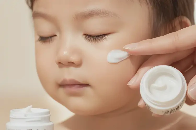 婴幼儿面部偶尔长湿疹不管它会自己好吗(图3)