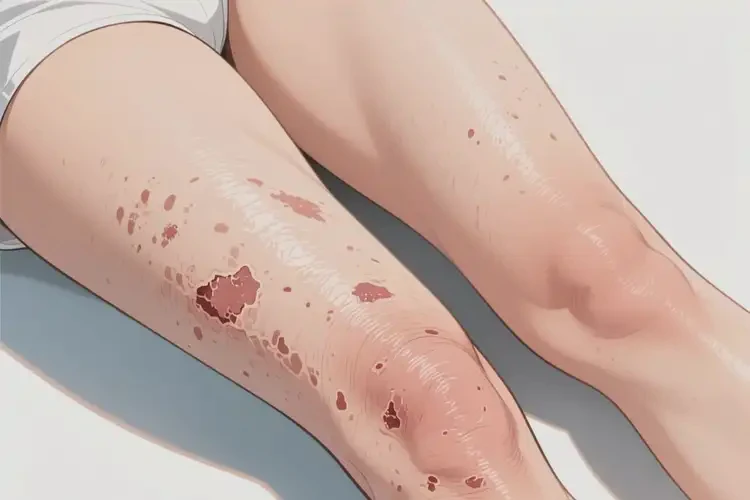 女性大腿上容易起湿疹可不可以根治(图2)