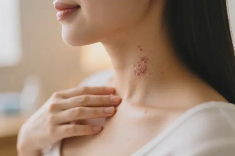 产妇脖子上出湿疹可不可以根治(图4)