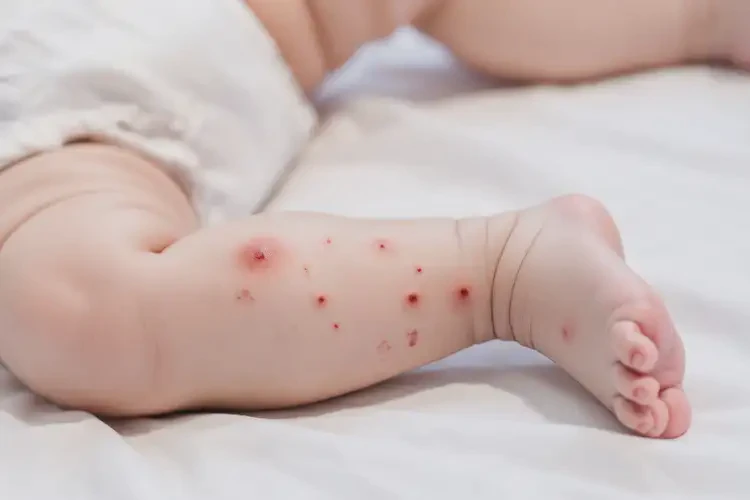 婴儿小腿上起湿疹可以治好吗(图4)
