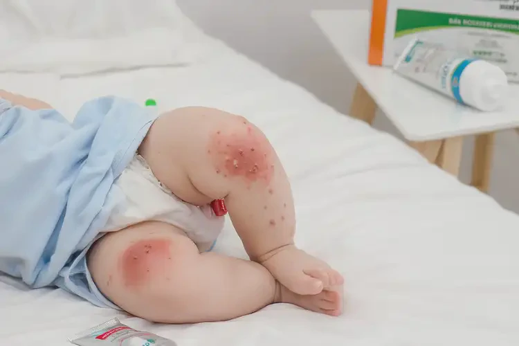 宝宝大腿偶尔长湿疹可不可以根治(图4)
