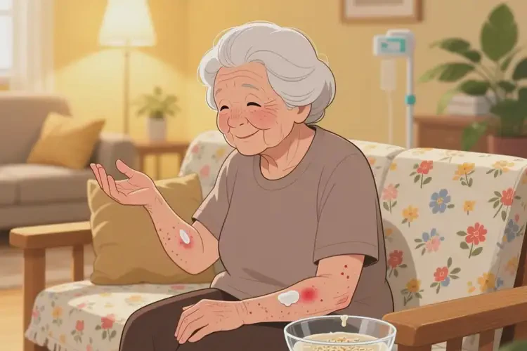 老年人手臂上长湿疹可不可以根治(图4)