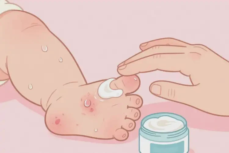 宝宝脚上容易长湿疹可不可以根治(图3)