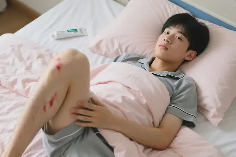 青少年大腿上长湿疹可不可以根治(图1)