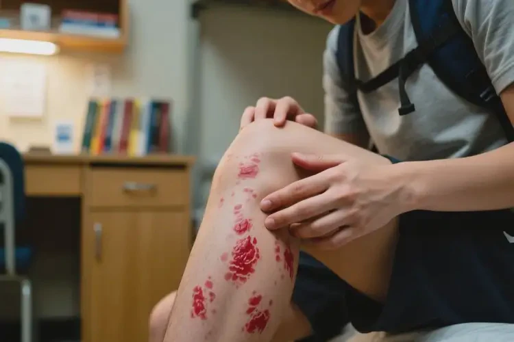 大学生大腿起湿疹可不可以根治(图2)
