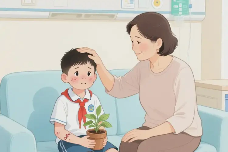 小学生面部经常长湿疹可不可以根治(图4)