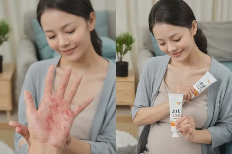 孕妇手上长湿疹可不可以根治(图1)