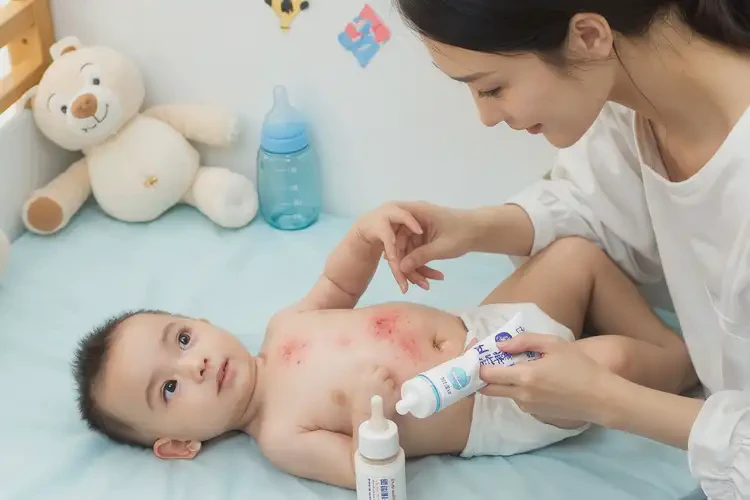 宝宝肚子上经常起湿疹可不可以根治(图2)