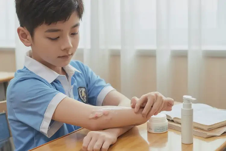 小学生手臂上偶尔起湿疹可不可以根治(图3)