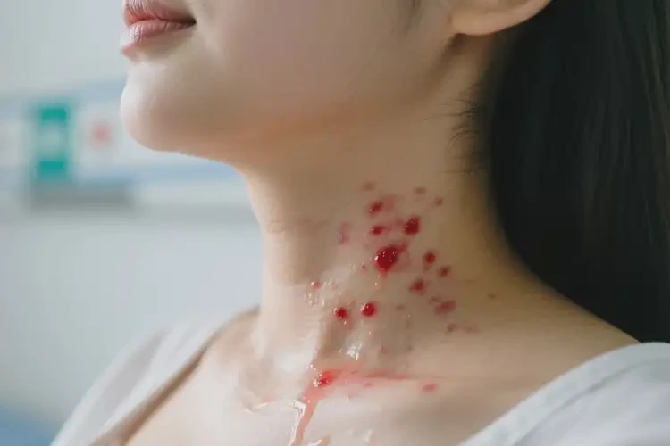 产妇脖子上长湿疹可不可以根治(图3)