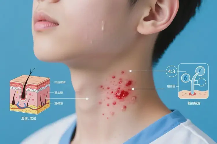 青少年脖子上起湿疹可不可以根治(图4)