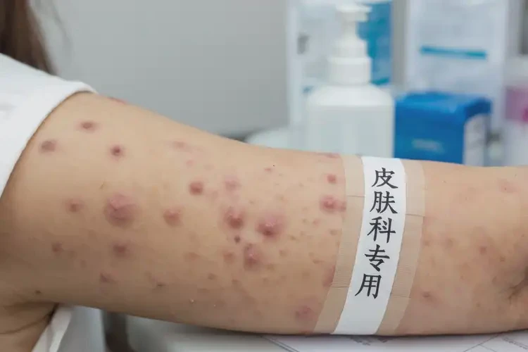 女人手臂上长湿疹可不可以根治(图4)